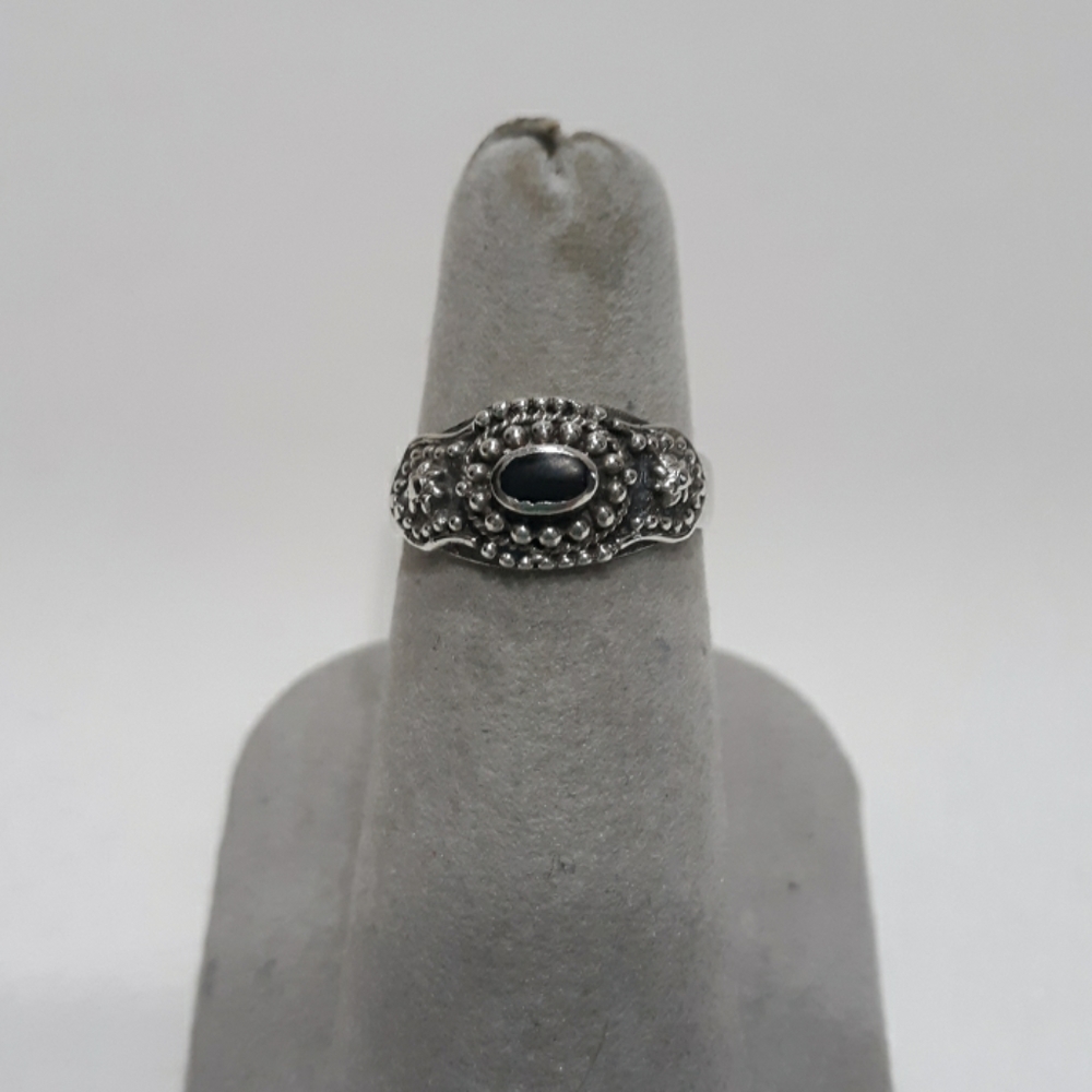 COPY - Sterling + Onyx Ring